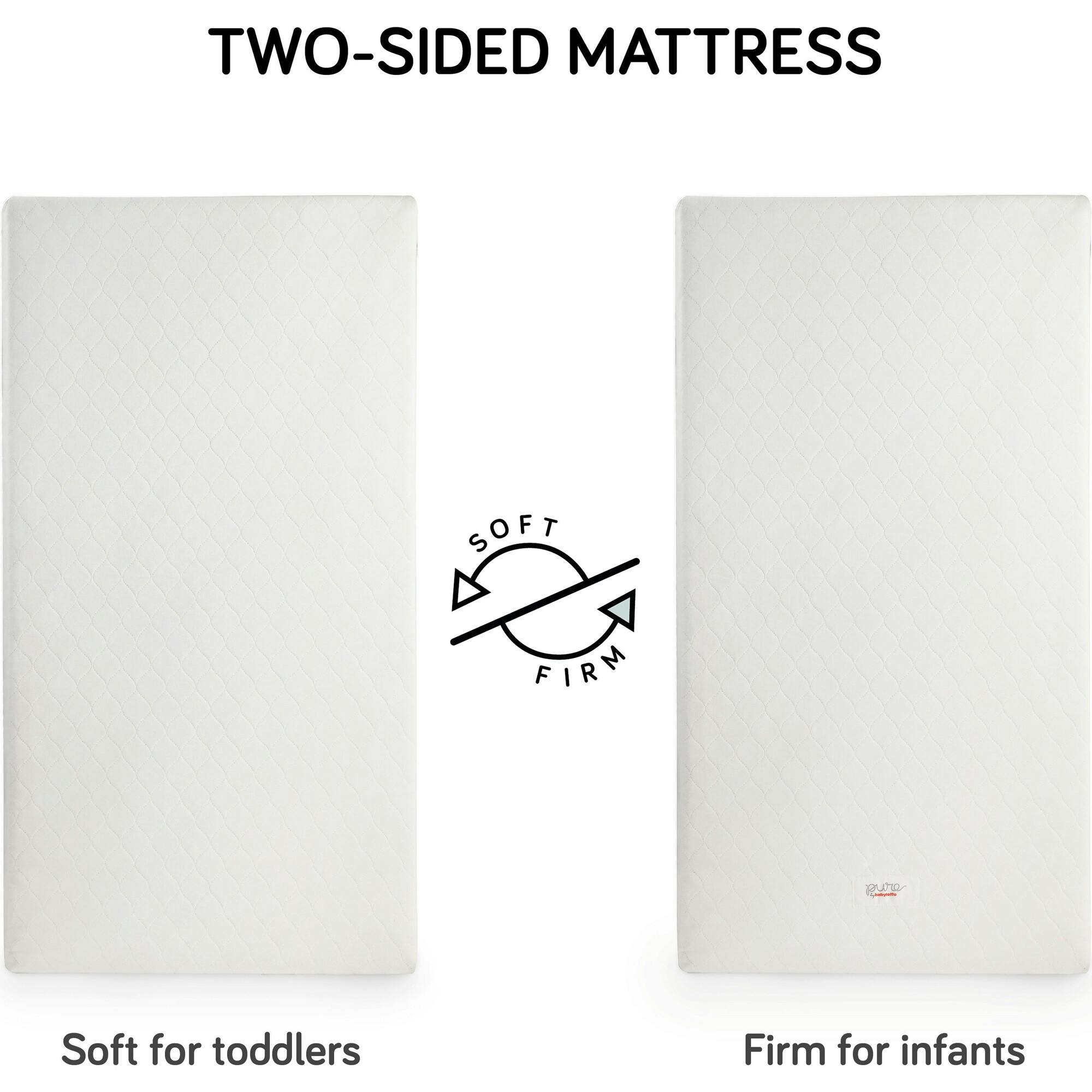 Pure Core Crib Mattress with Hybrid Waterproof Cover