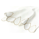 Deco Gold Scallop Medium Hand Towel