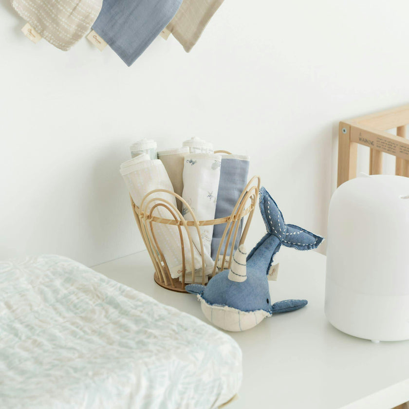 Cove -pc. Cotton Baby Washcloth Set (Sea Life)