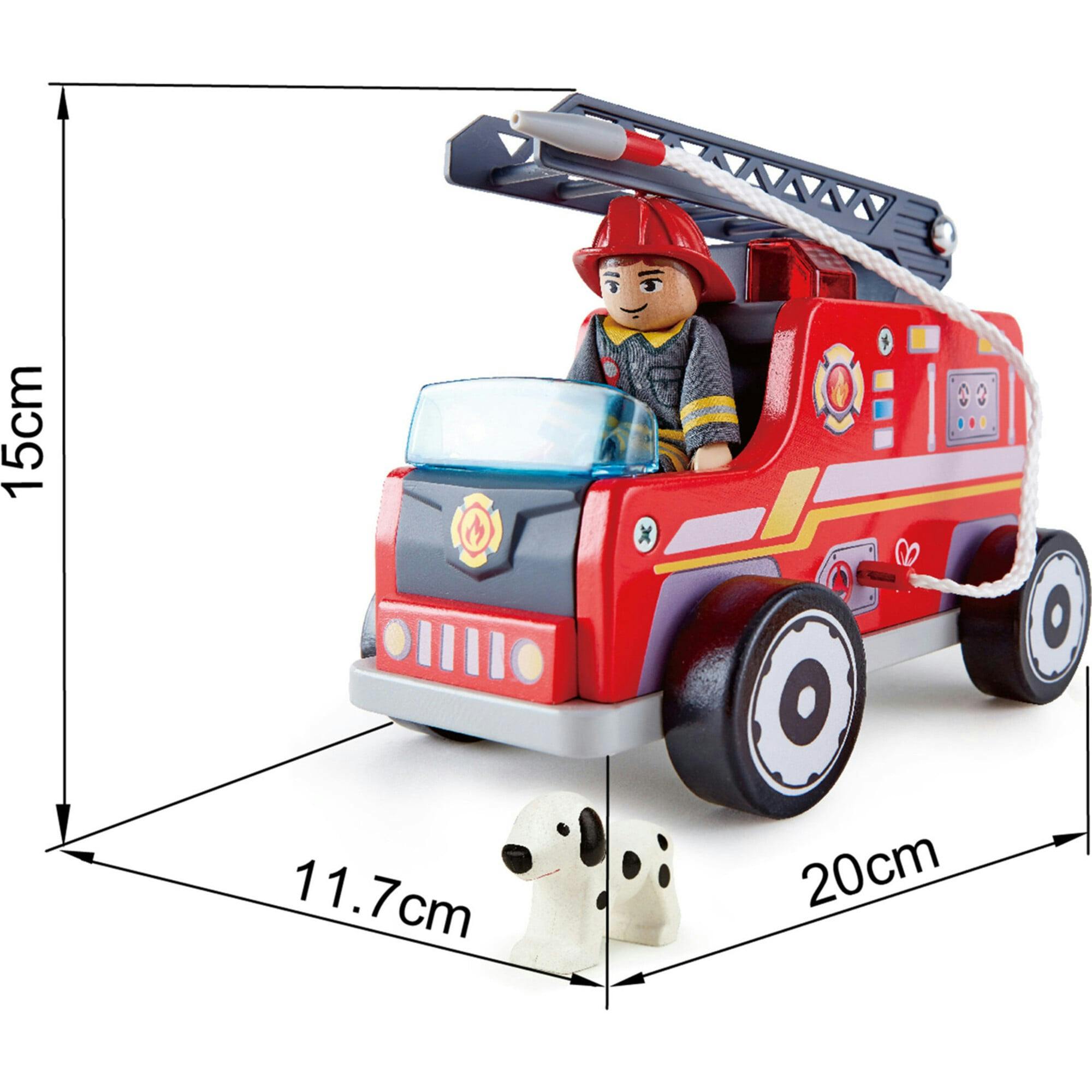 Fire Truck Playset W/ Action Figure & Rescue