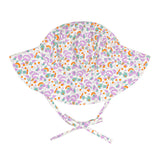 baby orchid floral sun hat