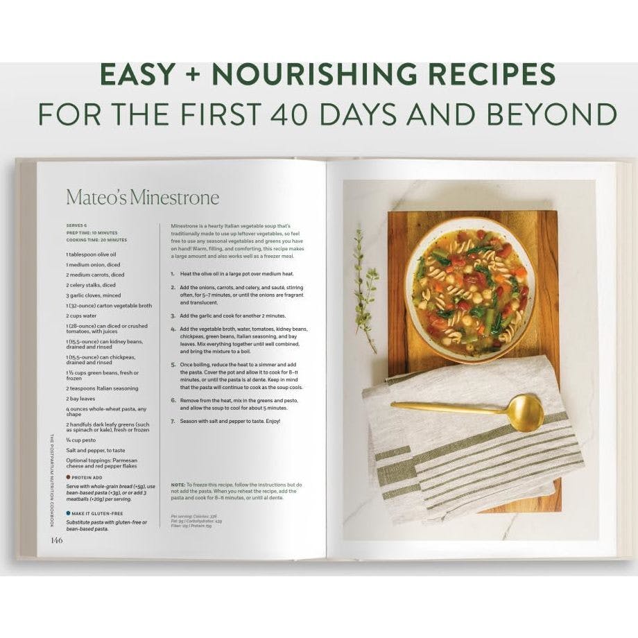 The Postpartum Nutrition Cookbook