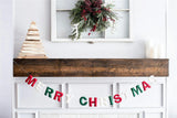 Merry Christmas Banner (Christmas Colors)