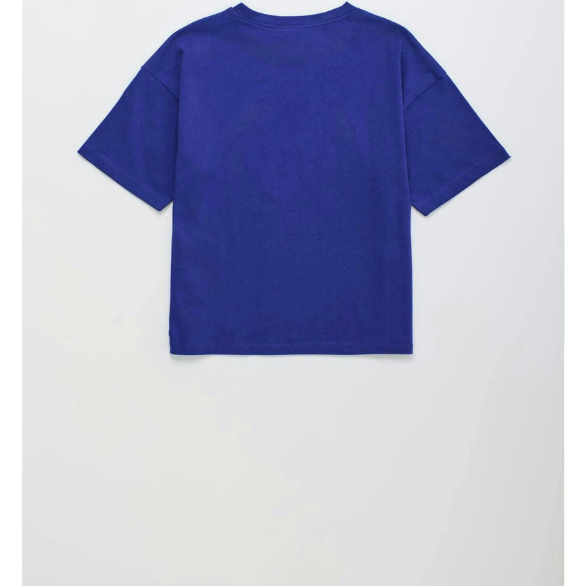 LEISURELY T-SHIRT BLUE