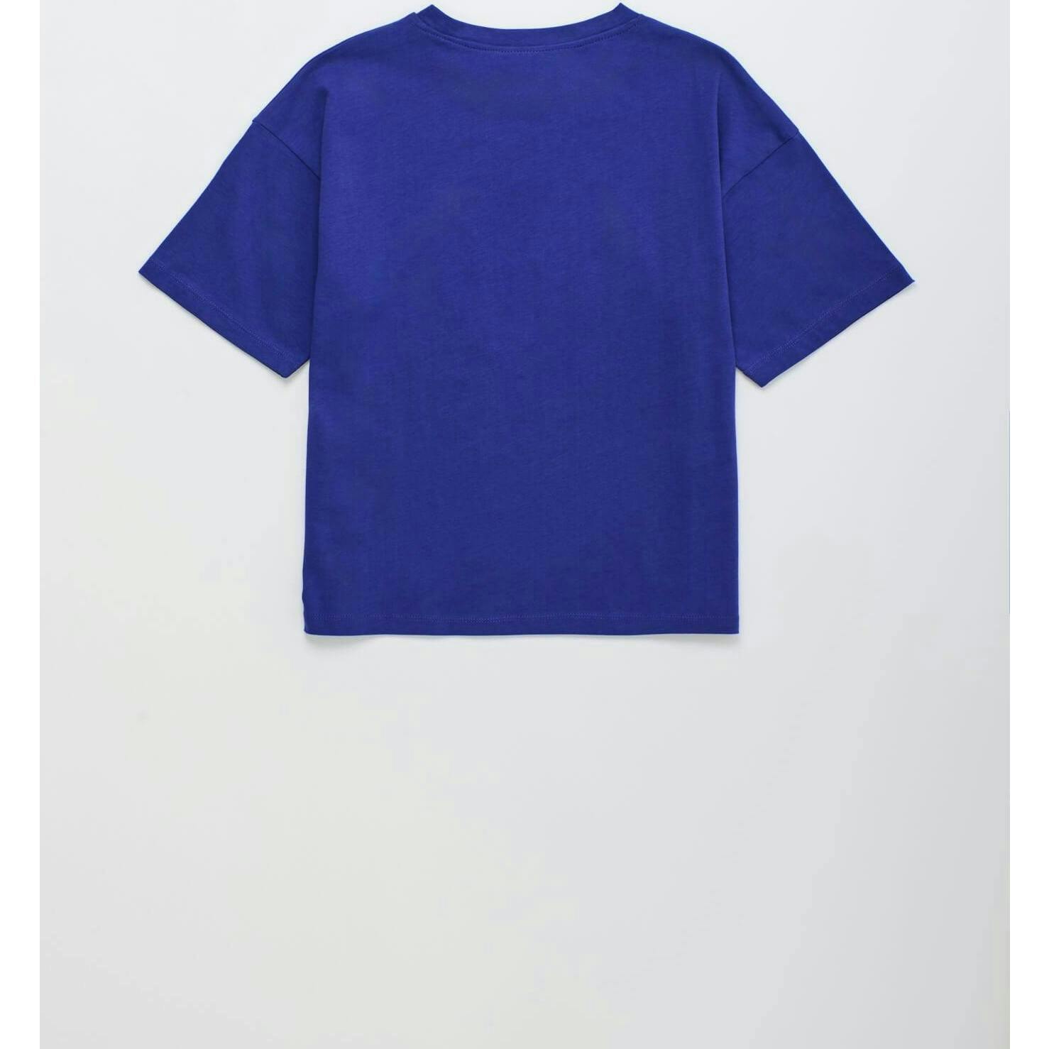 LEISURELY T-SHIRT BLUE