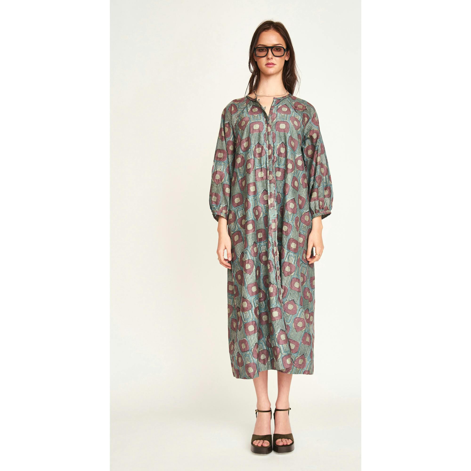 Somerset Dress, Green