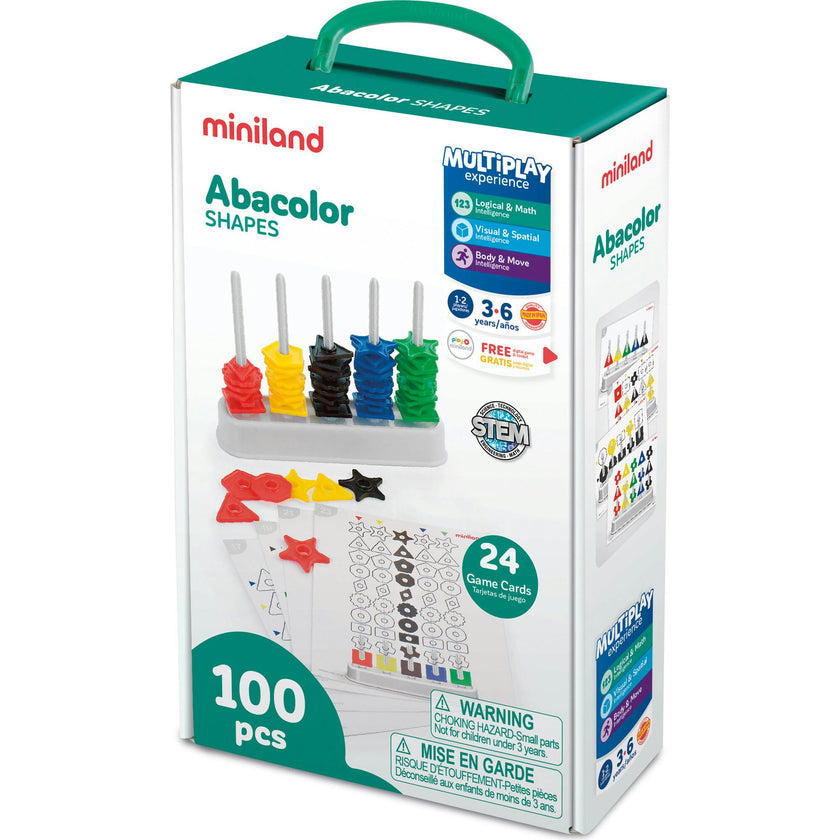 Abacolor Shapes 100 pieces