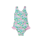 UPF 50+ Delaney Hip Ruffle Swimsuit