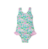 UPF 50+ Delaney Hip Ruffle Swimsuit