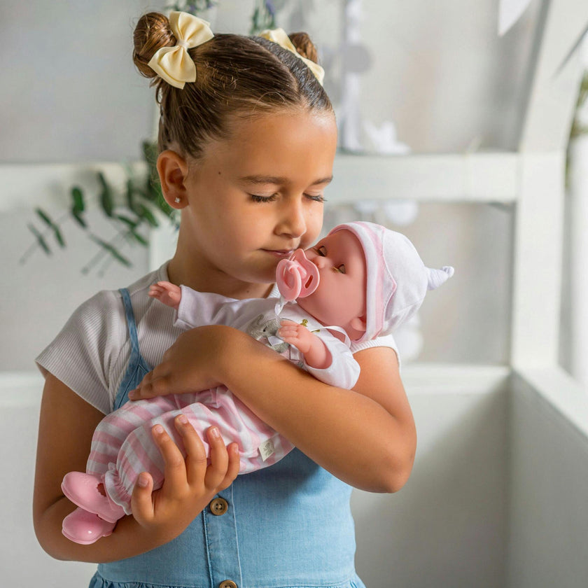 Nonis Boutique: 15" Doll - Pink 10pc