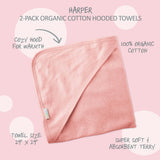 HARPER 3-Pack Hooded Towel