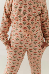 Girls Terry Jogger in Naiara Floral