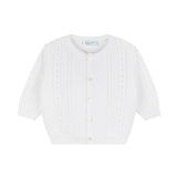 Classic Pointelle Knit Cardigan