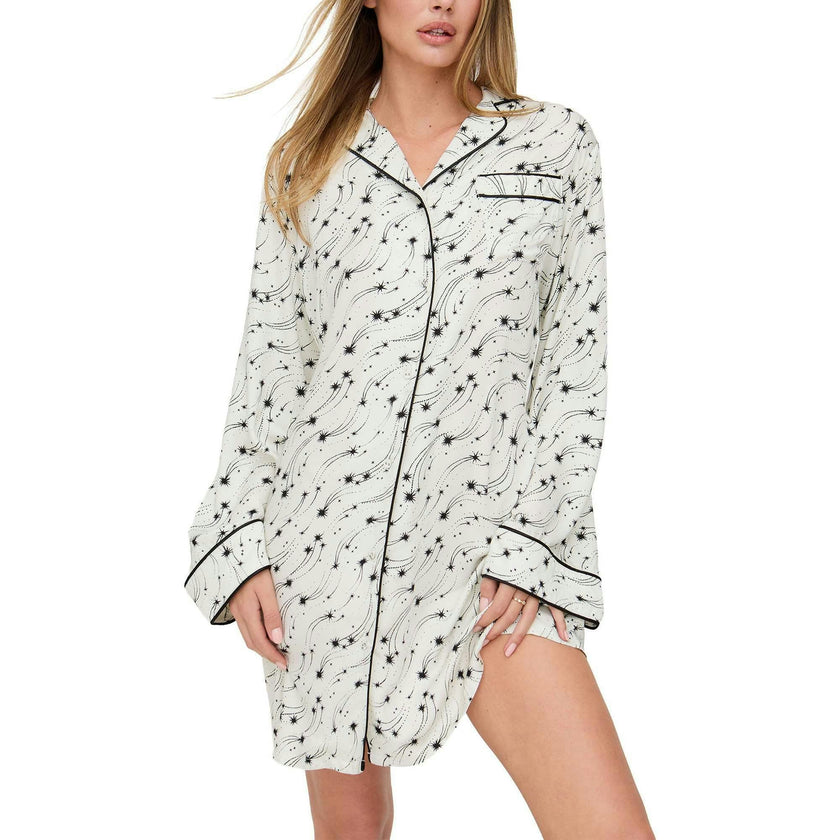 Simone Long Sleeve Nightshirt