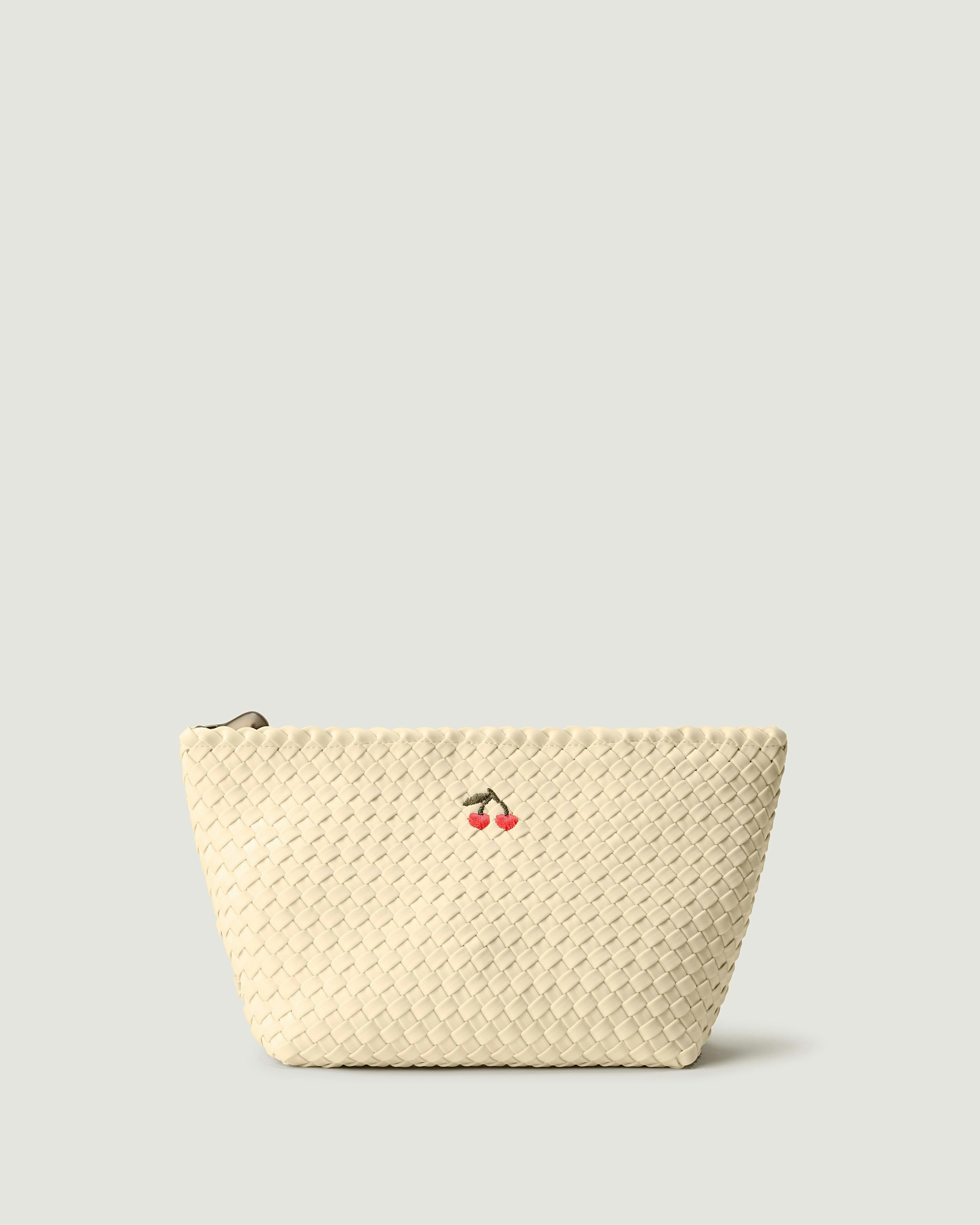 Portofino Large Cosmetic Pouch Cherry | Salt