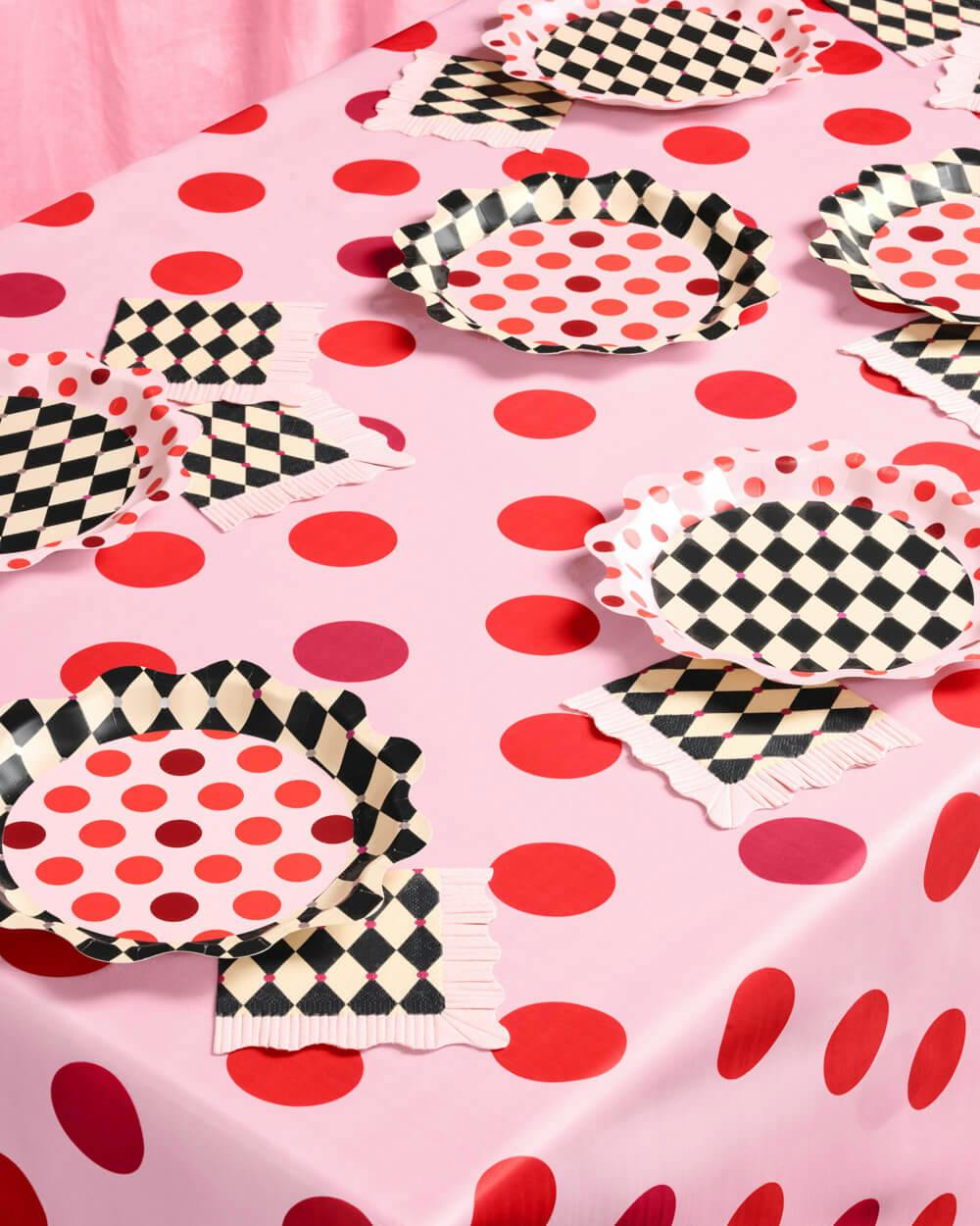 Mayhem Tablecloth - washable tablecloth