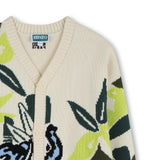 Beige Kenzo Patterned Cardigan