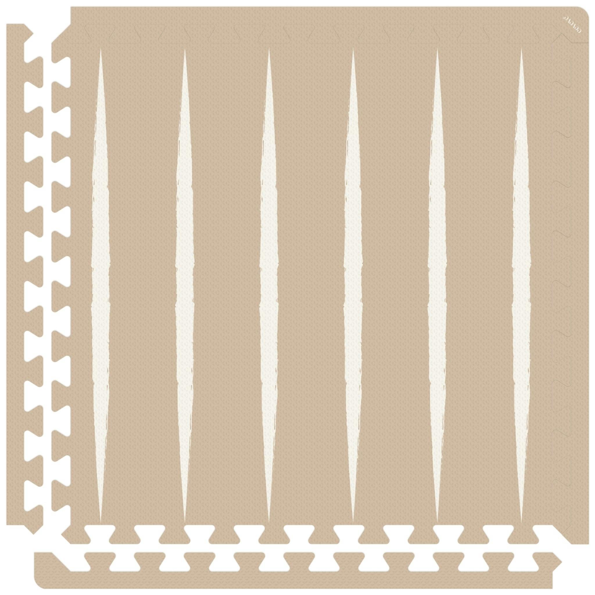Lucio - Desert Sand - Play Mat, Stripes