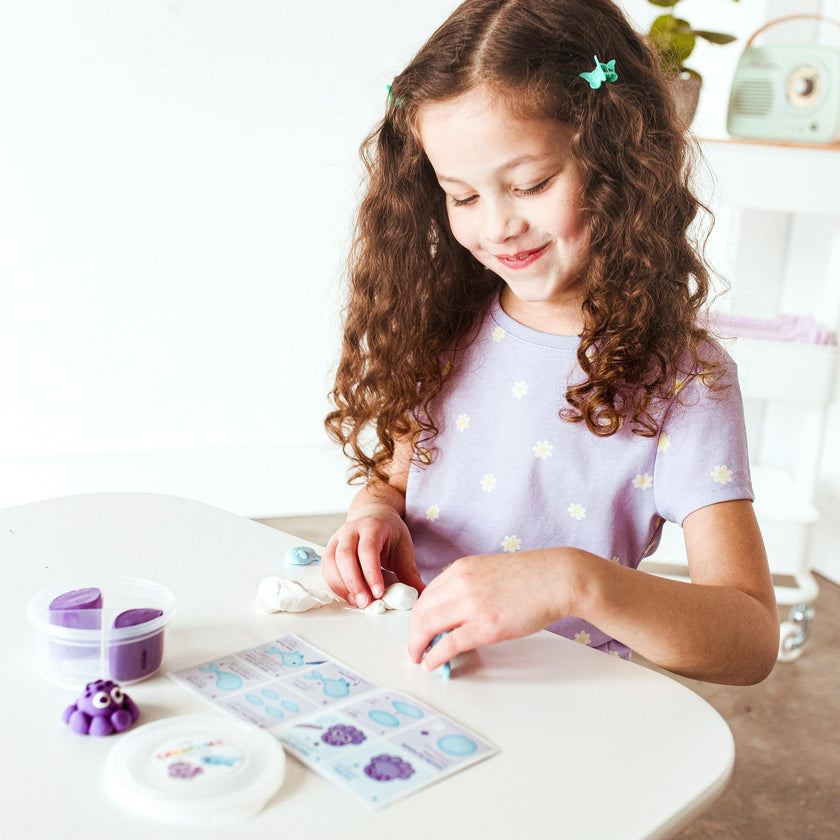 Creatibles Mini Air Dry Clay Kit - Ocean BFFs