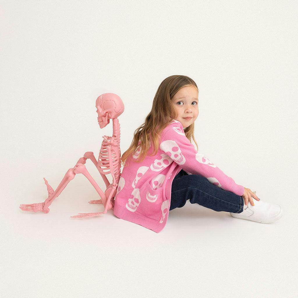Posh Skelly Jacquard Cardigan