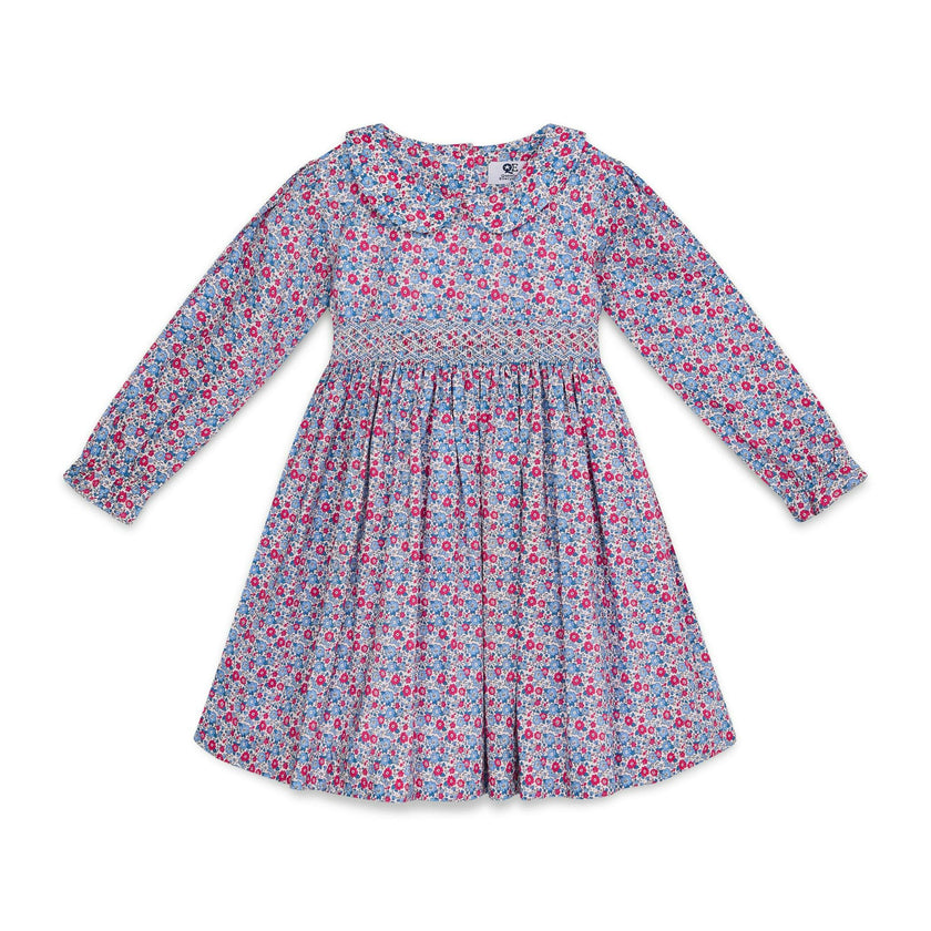 Smocked Girls Dress Frida
