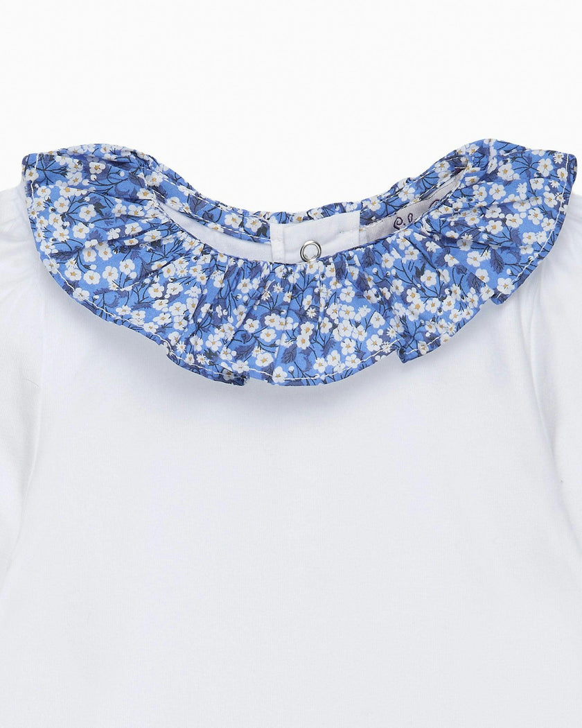 Baby Long Sleeved Willow Body in Blue Mitsi Valeria