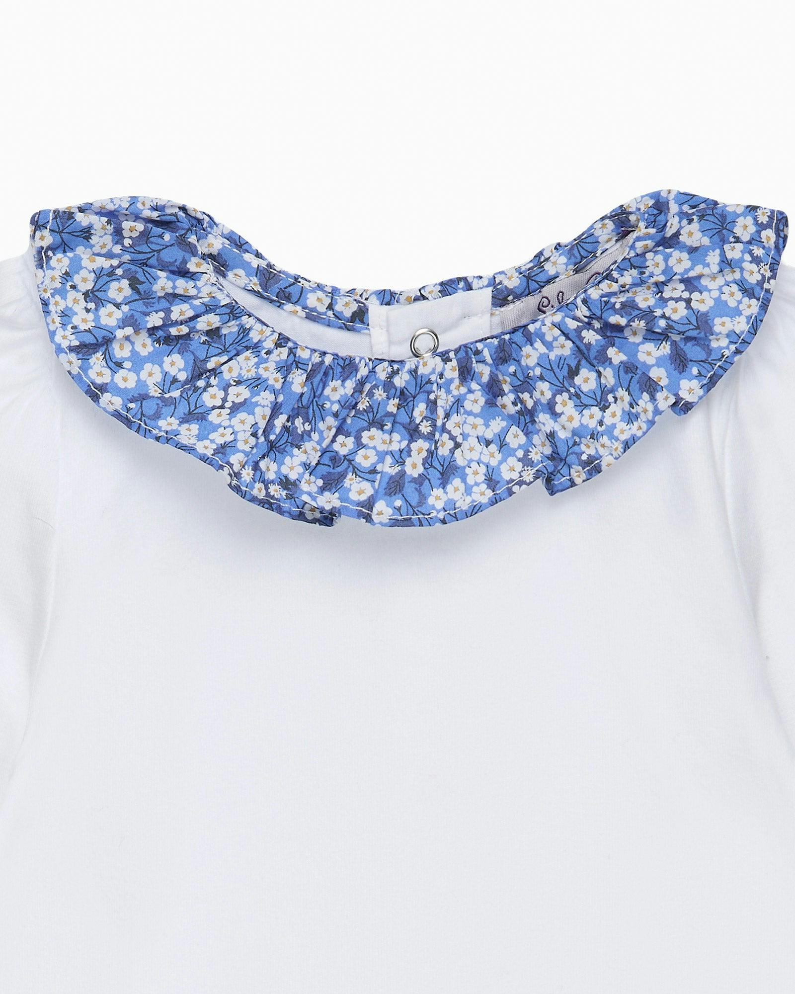 Baby Long Sleeved Willow Body in Blue Mitsi Valeria