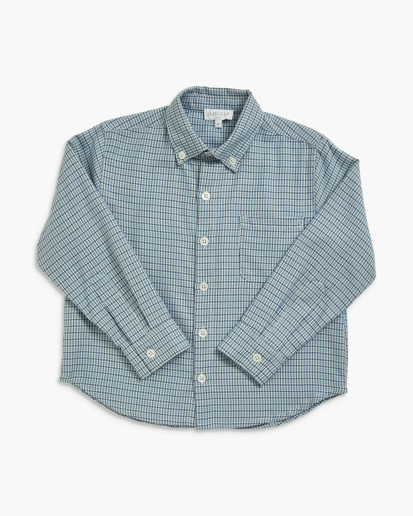Ralph Shirt Vintage Blue Check