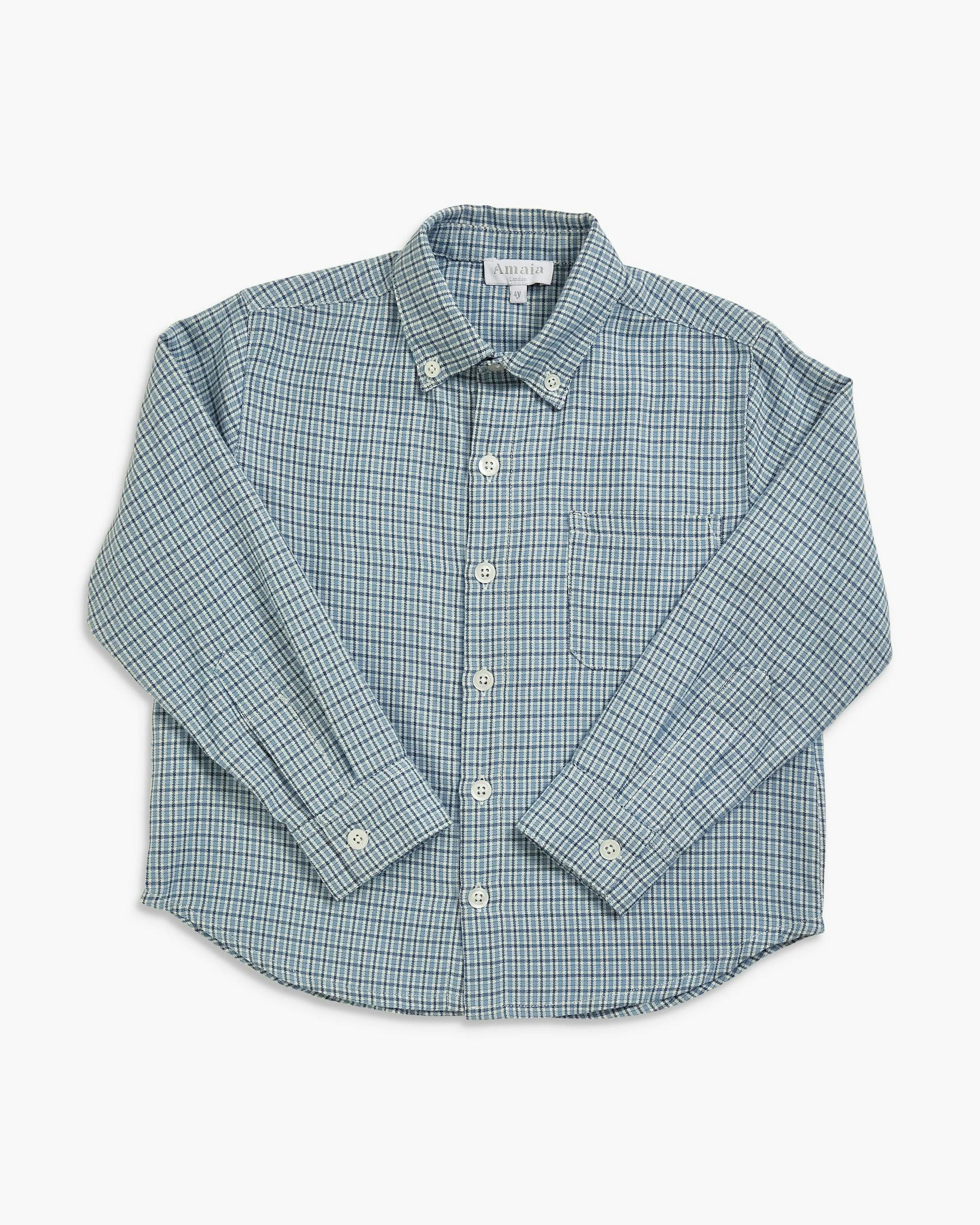 Ralph Shirt Vintage Blue Check