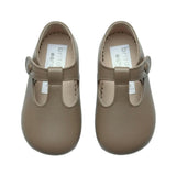 Alex British Pre-Walker Baby Shoes - Taupe