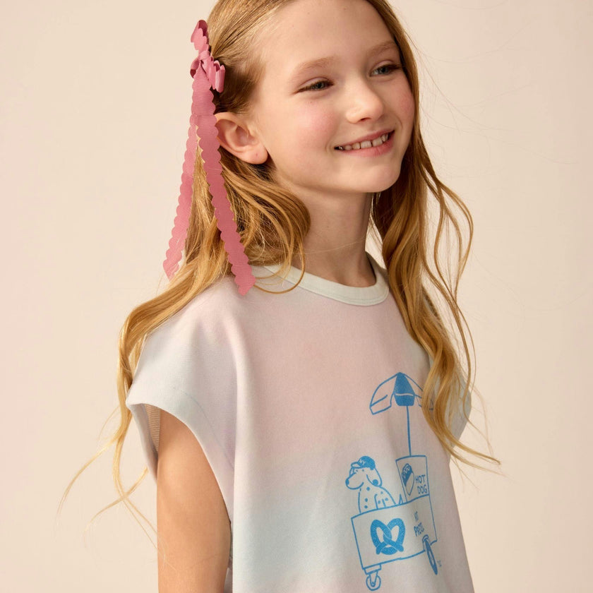 Organic Brooklyn Tank in Pink Cloud