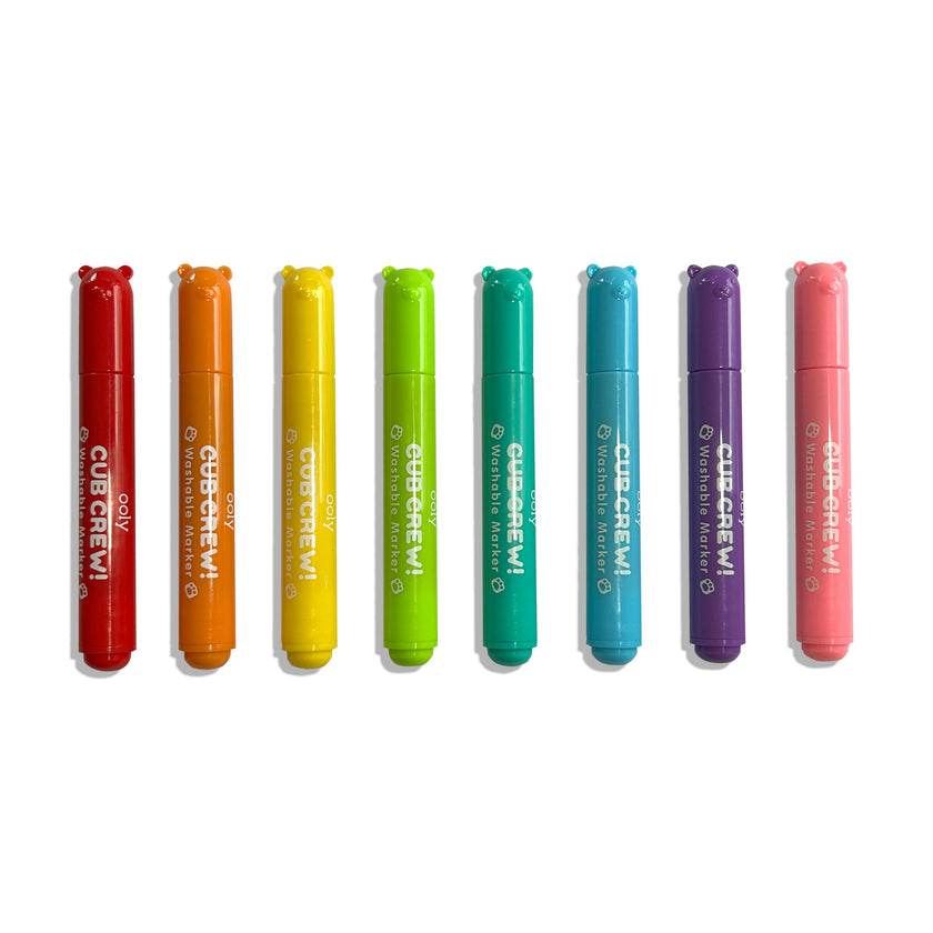 Cub Crew Washable Markers - Set of 8