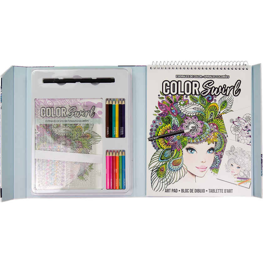Cool Swirl Kids Art Kit