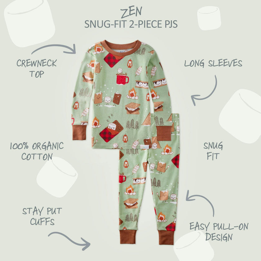 ZEN 2-Piece Toddler Boy Pajamas