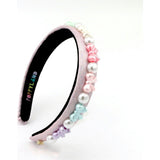 Pastel Bows & Pearls Headband