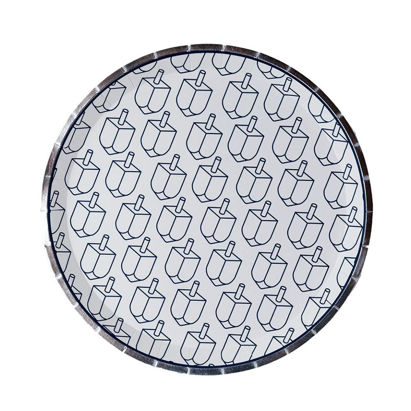 Dreidel Dinner Plates