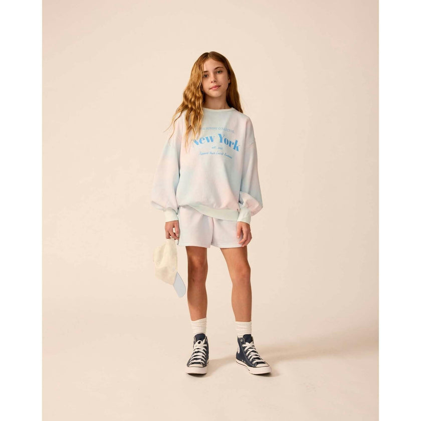 Organic Weekend Shorts in Pink Cloud