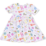 Girl Power - Twirly Dress with Cartwheel Short