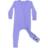 Poppin Purple Bamboo Convertible Footie