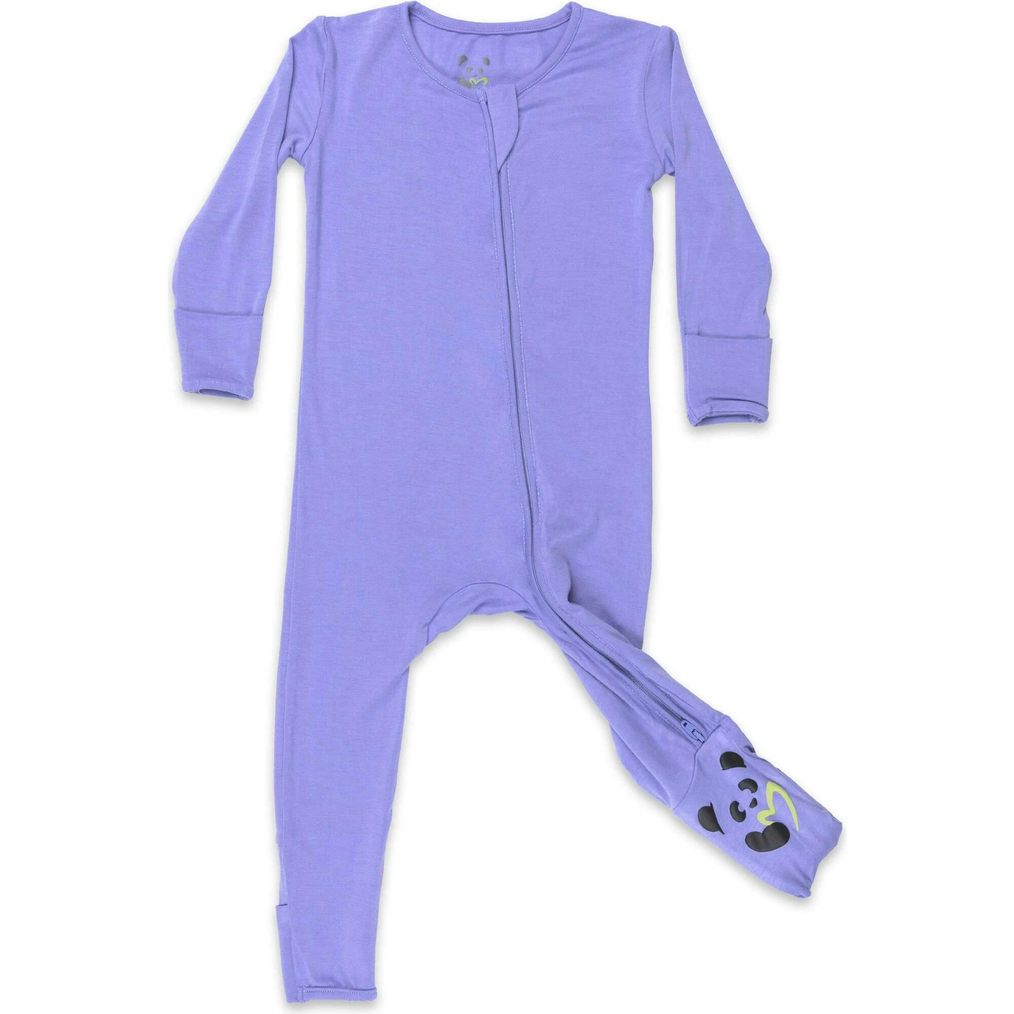 Poppin Purple Bamboo Convertible Footie