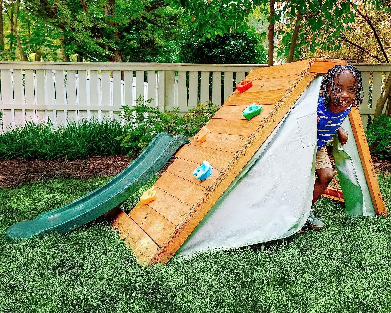 Palm - 5-In-1 Outdoor And Indoor Playground Playset