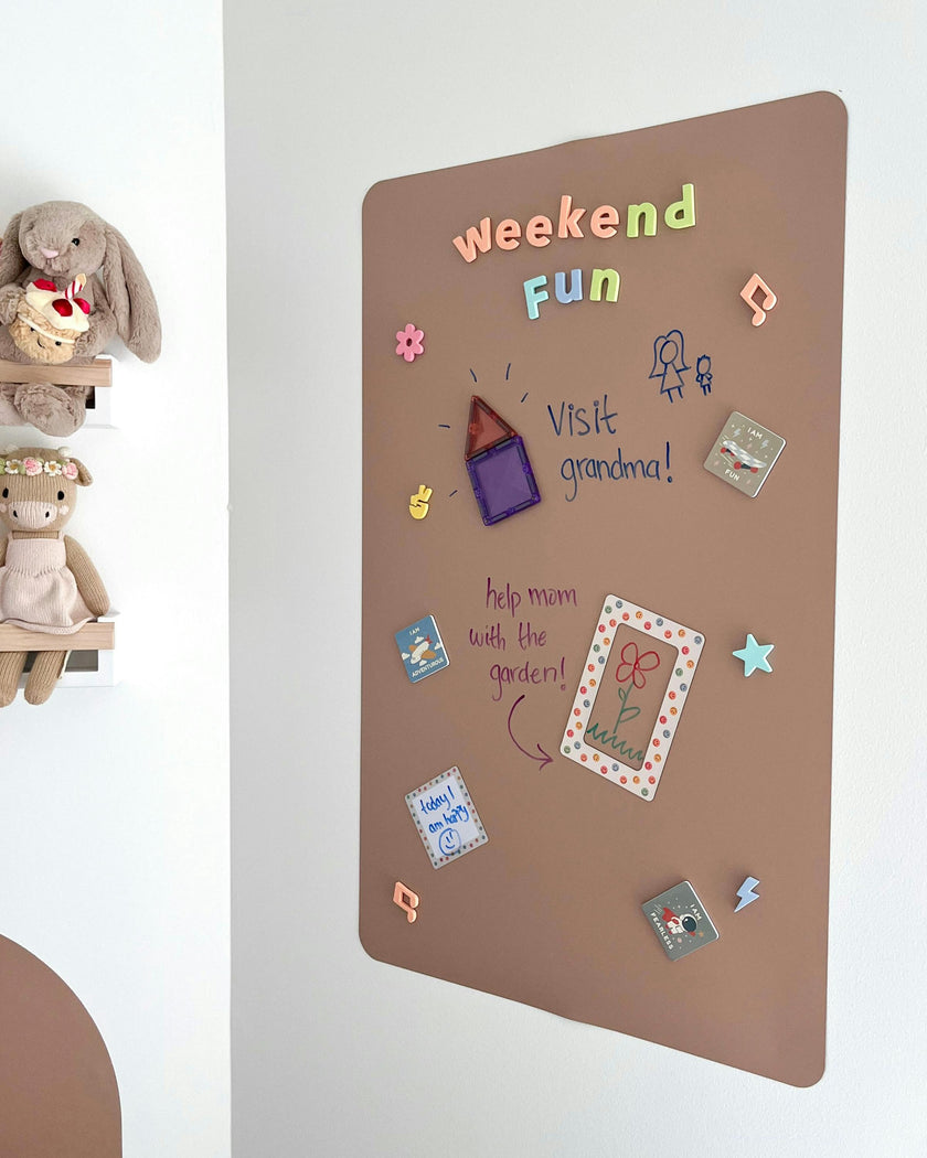 Magic Playwall - Rectangle Magnetic Wall Decal for Kids