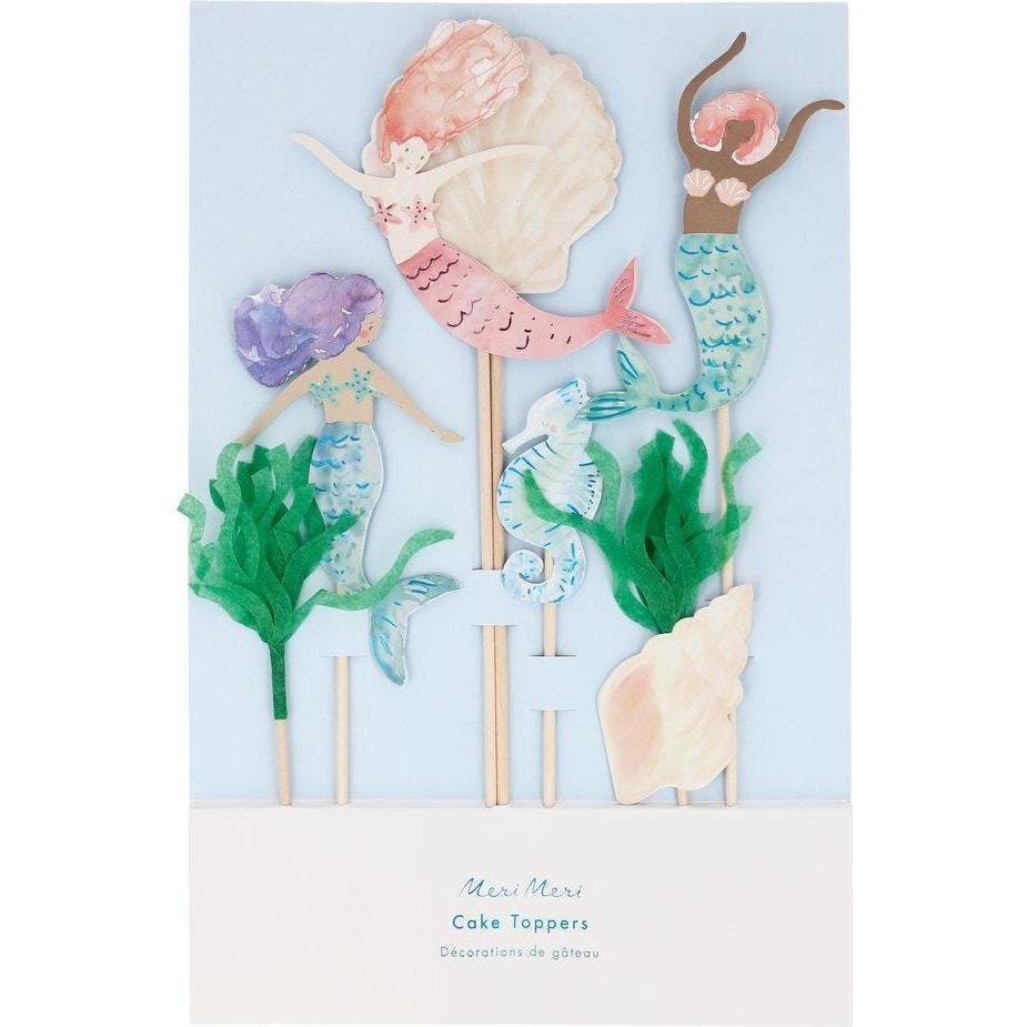 Mermaid Cake Toppers