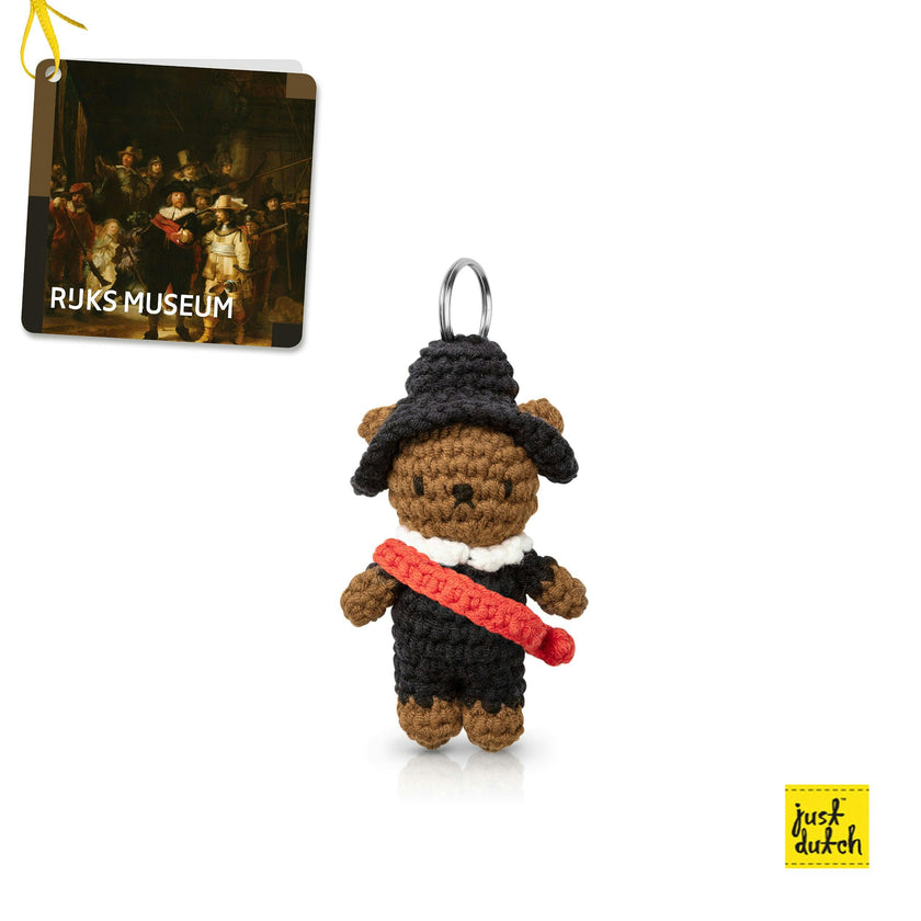 Boris in Mini Crochet Keychain