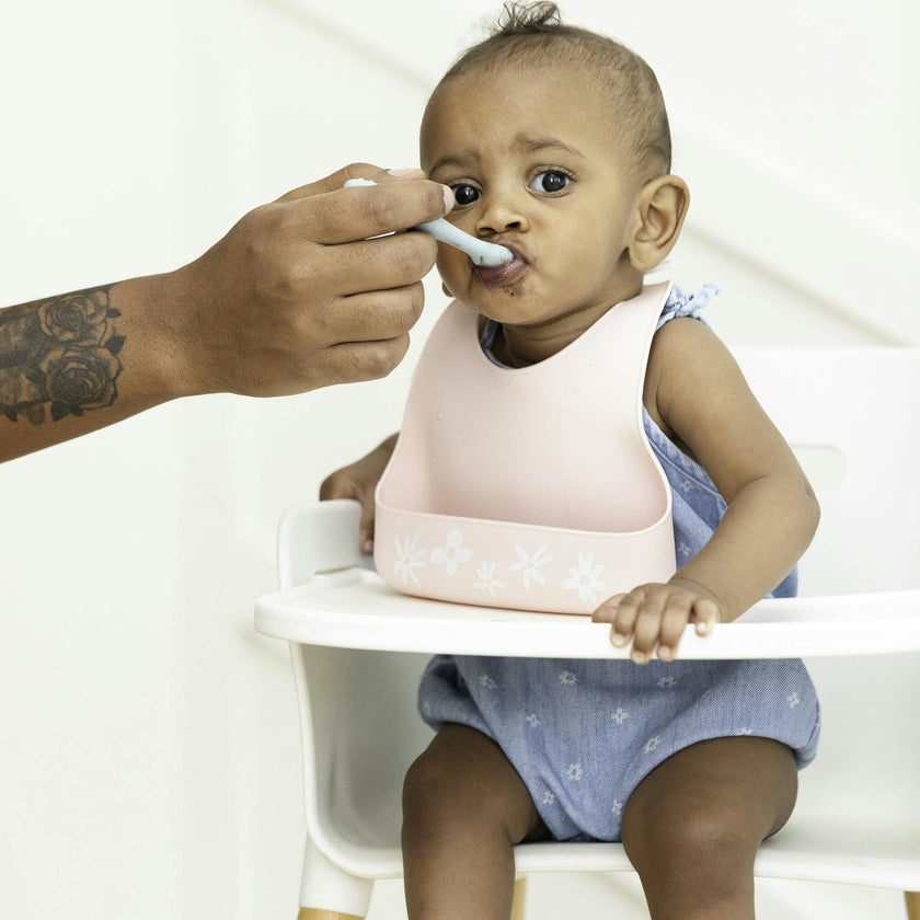 Fresh Blooms Little Bites Narrow Bib