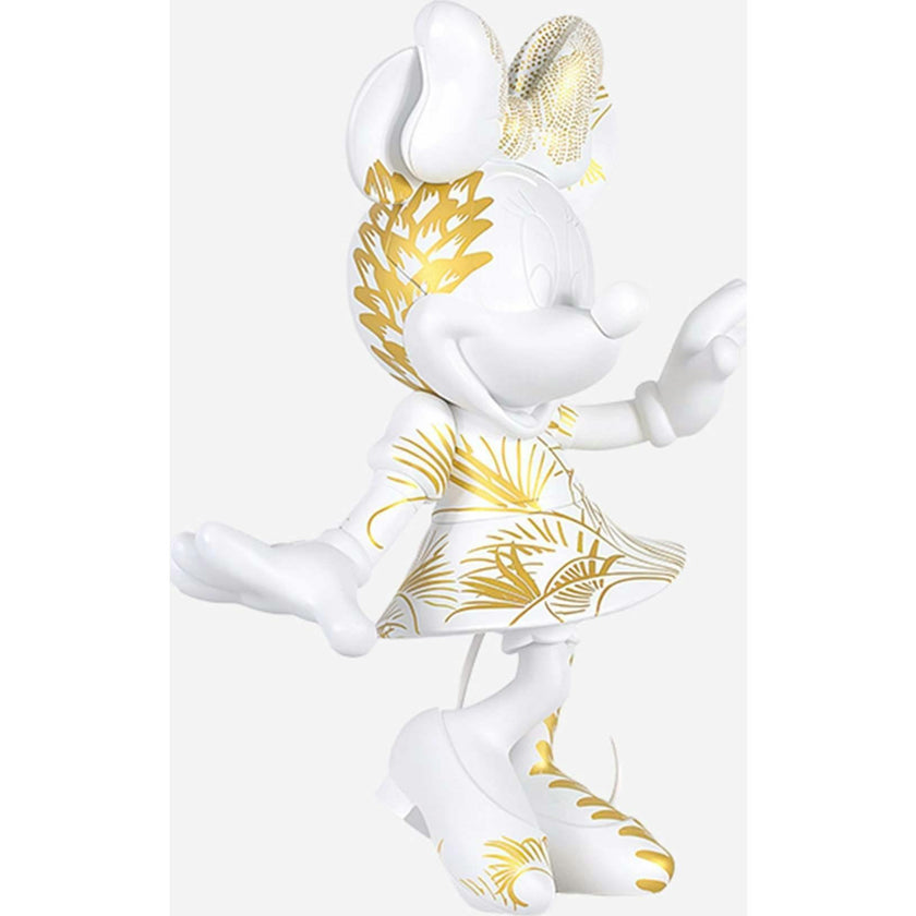 Minnie STAR STYLE White & Gold 12in