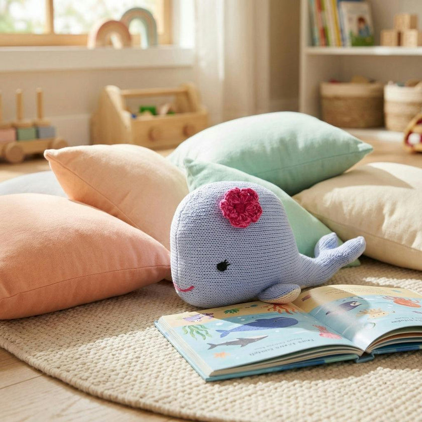 with Flower Plush