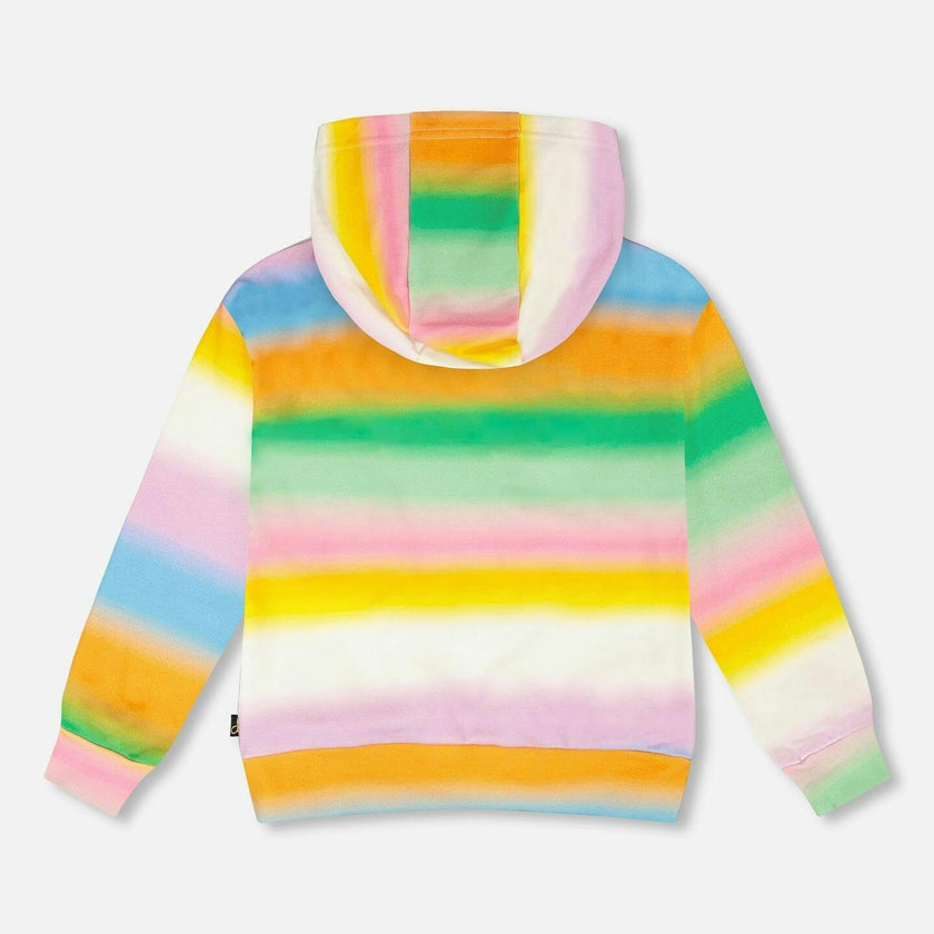 French Terry Zip Front Hoodie