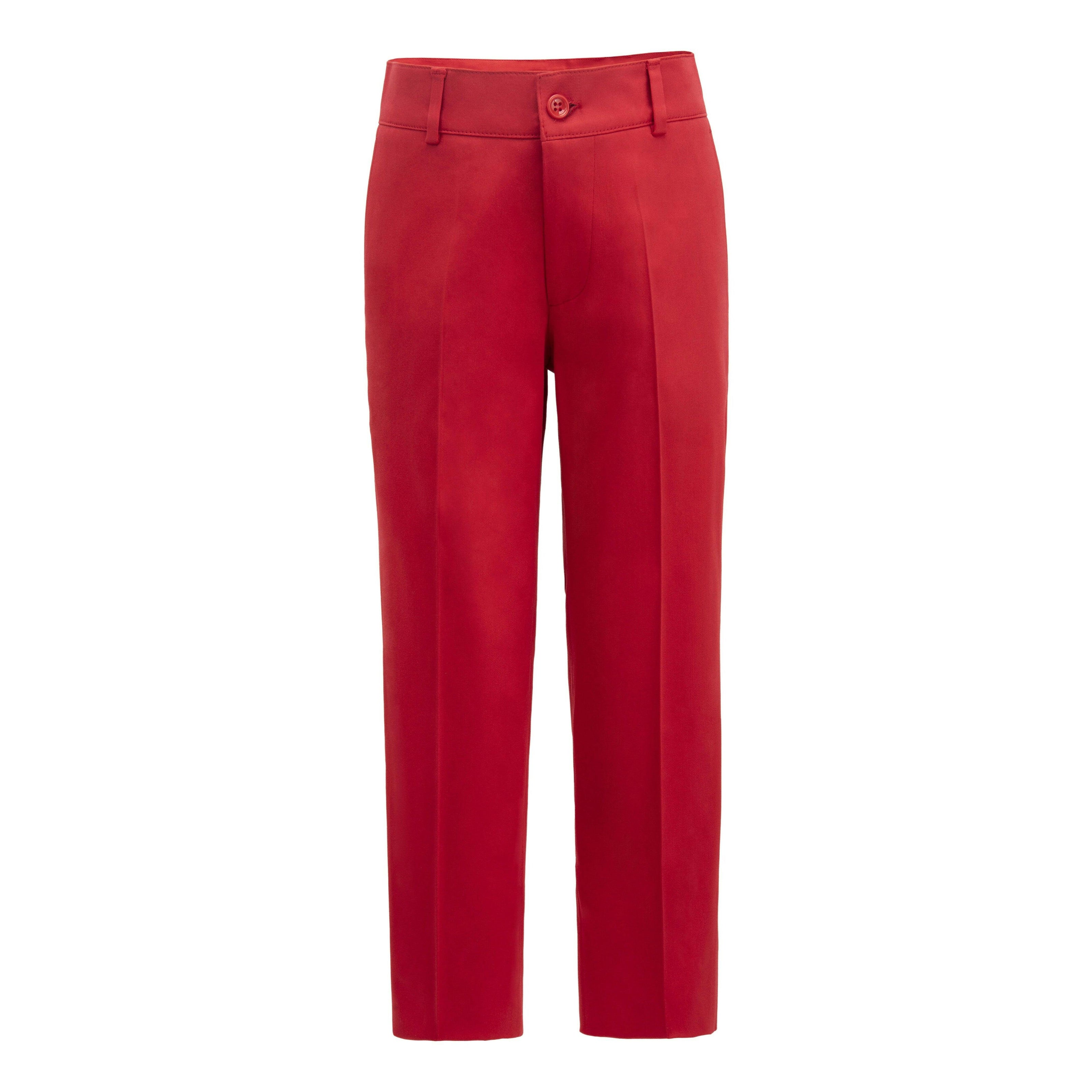 Red Formal Pants