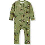 Cotton Stretch Zipper Pajama